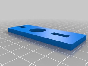 lulzbot flexystruder altıgen spacer taz 3d yazıcı parçaları hex hexagon ninjaflex 3d print model - Mito3D