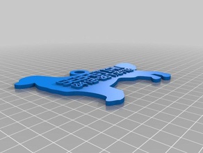 sebastian big keychains customized 3d print model - Mito3D