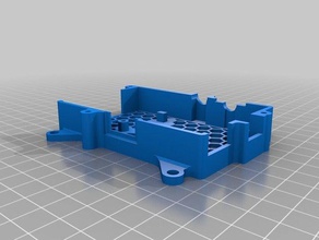 raspberry pi futurista caixa computador 3d print model - Mito3D
