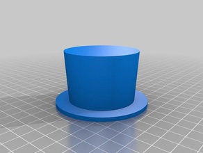 il mio personalizzate top hat polpo - accessori su misura 3d print model - Mito3D