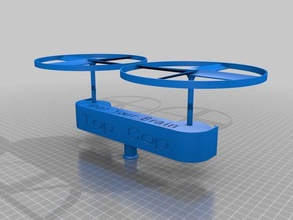 my customized balloon powered lolcopter mk toys games 3d print model - Mito3D