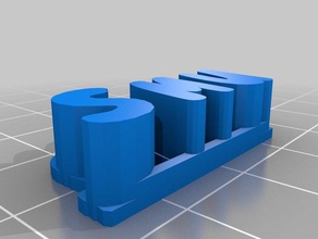 smu 3d knewave esculturas personalizado 3d print model - Mito3D
