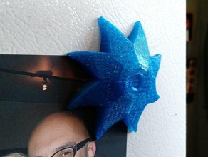 estrela em forma de ímã geladeira - 1 2x1 4 ímãs neodímio organização o pe geladeira-magneto art magnética muito frigorífico shae shap 3d print model - Mito3D