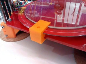heatbed morsetto rostock mini Stampante 3d accessori 3d print model - Mito3D