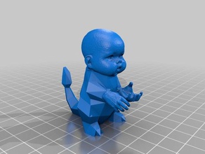 yağmacı charmander aksesuarlar silah bebek pokemon 3d print model - Mito3D