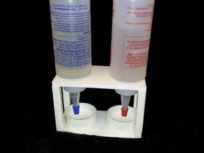 epoksi şişe tutucu aracı sahipleri kutuları 3d print model - Mito3D