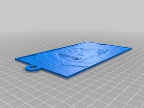 phoebe lithopane 2d-Kunst kundengebundene 3d print model - Mito3D