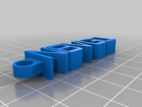 mary callsign tag organization customized 3d print model - Mito3D