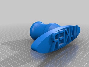meu personalizados customizeable carimbo sinais e logotipos personalizado 3d print model - Mito3D