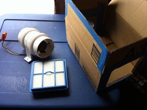 fume filter other cardboard cutbag reprap 3d print model - Mito3D