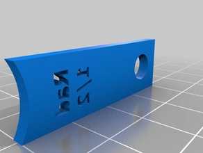 filet de jauges rondes anneau pltw l'ingénierie inverse 3d print model - Mito3D