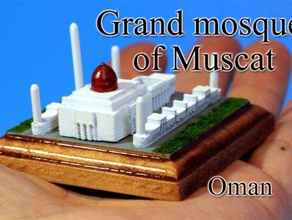 la moschea sultan qaboos -oman- edifici e strutture 3d print model - Mito3D