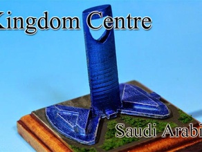 kingdom centre saudi arabia buildings & structures 3d print model - Mito3D