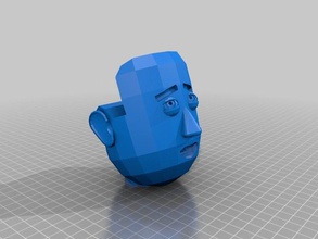 volto di nicholas interattiva art personalizzato 3d print model - Mito3D