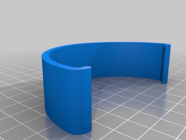 il mio personalizzato clip stand tablet su misura 3D print model - Mito3D