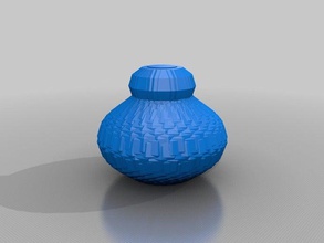 vase tara math Kunst angepasst 3d print model - Mito3D
