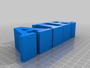 aire personalizado 3d print model - Mito3D