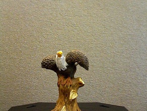 eagle stump scans & replicas makerbotdigitizer scan 3d print model - Mito3D