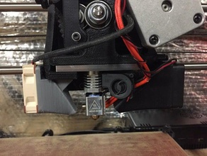 taz 5 hexágono lado esquerdo duto do ventilador Impressora 3d acessórios gostoso no final lulzbot 3d print model - Mito3D