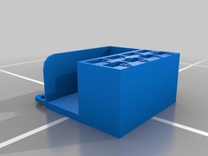 flashdrive cabinet 3d print model - Mito3D