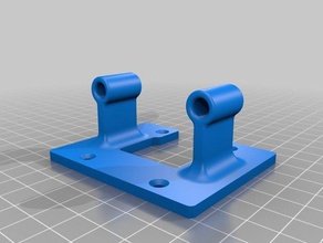 wanhao duplicator 4s filament tube holder 3d printer parts guide 3d print model - Mito3D
