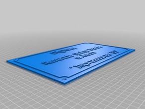 placa revenda autoriza etecnologia - a digimaq sinais e logotipos personalizado 3d print model - Mito3D