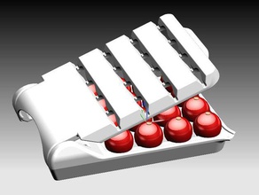 cherry tomato slicer Küche und Esszimmer countertopchallenge 3d print model - Mito3D