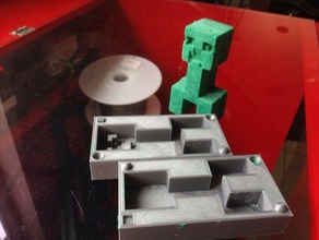 creeper stampo giochi e giocattoli minecraft la formazione di muffa stampaggio 3d print model - Mito3D
