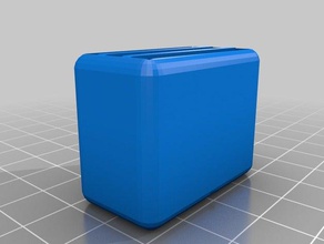 minha personalizado de jogos nintendo ds caixa cartão vídeo 3d print model - Mito3D