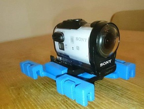 sony az1 actioncam kite holder camera hdr-az1 kiteboarding kitesurf 3d print model - Mito3D