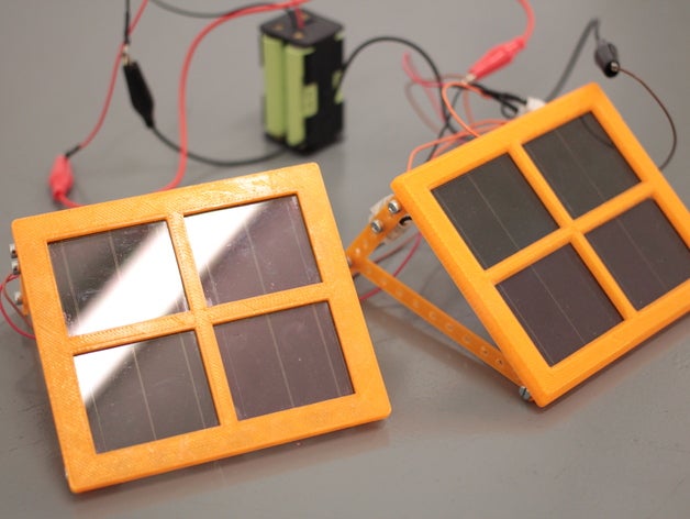 mini solar electronics 3d diy cell panel powered 3D print model - Mito3D