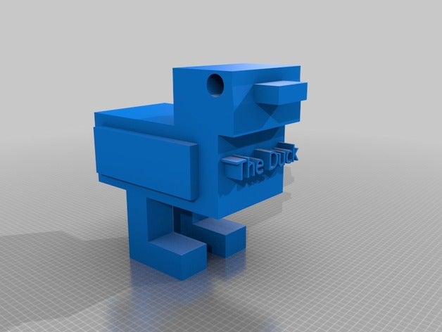 anatra animali animale 3D print model - Mito3D