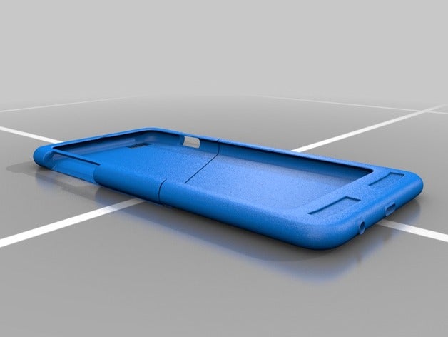 iphone Fall 3D print model - Mito3D