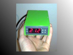 Gehäuse digital-Temperatur-controller - Elektronik 3d print model - Mito3D