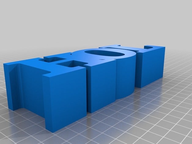 hol özelleştirilmiş 3D print model - Mito3D
