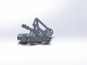 catapult 3d printing building fun war 3d print model - Mito3D