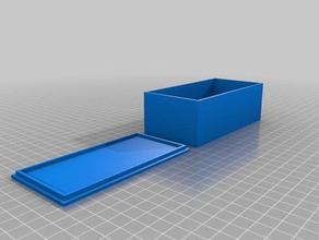 snall items box 120 60 40 containers customized 3d print model - Mito3D