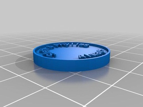 stefi phyliss da moeda moedas e selos personalizado 3d print model - Mito3D