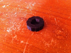 screw knob 3d printer parts 3d print model - Mito3D