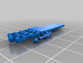 mano-proto 01 no se imprimen juguetes mecánicos 3d print model - Mito3D