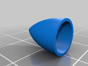 rocket nose cone math 3d print model - Mito3D