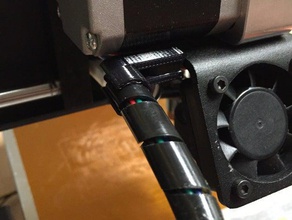 printrbot simple metal estrusore a supporto del cavo Stampante 3d accessori la gestione dei cavi metallo 3d print model - Mito3D