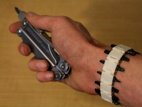 bit-Armband Werkzeug-Halterungen & - Boxen bit Armband hex leatherman tragbar 3d print model - Mito3D