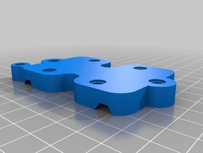 ouvrir construit acme vis de conversion prusa l'axe x pièces L'imprimante 3d pas tige designspark mechanical axe des abscisses z-axis 3d print model - Mito3D