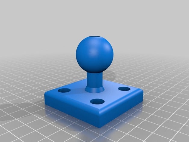 la superficie de ram mount apoyo adicional resistencia diy 3D print model - Mito3D