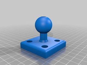 superficie ram mount supporto extra tenacità il fai da te 3d print model - Mito3D