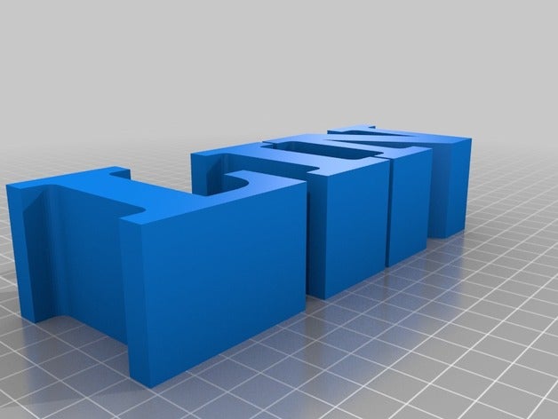 lin su misura 3D print model - Mito3D