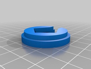 my customized customisable removable filament spool bearing 32mm 3d printer accessories 3d print model - Mito3D