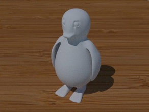 penguin animals 3d print model - Mito3D