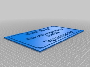 placa revenda autorizada etech - delta inkjet signs & logos customized 3d print model - Mito3D